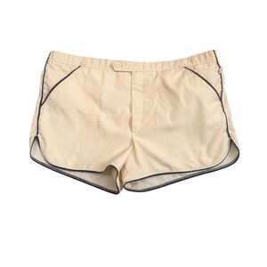 Vintage 70s Men’s USA Red White Blue Short Swim Shorts SMALL